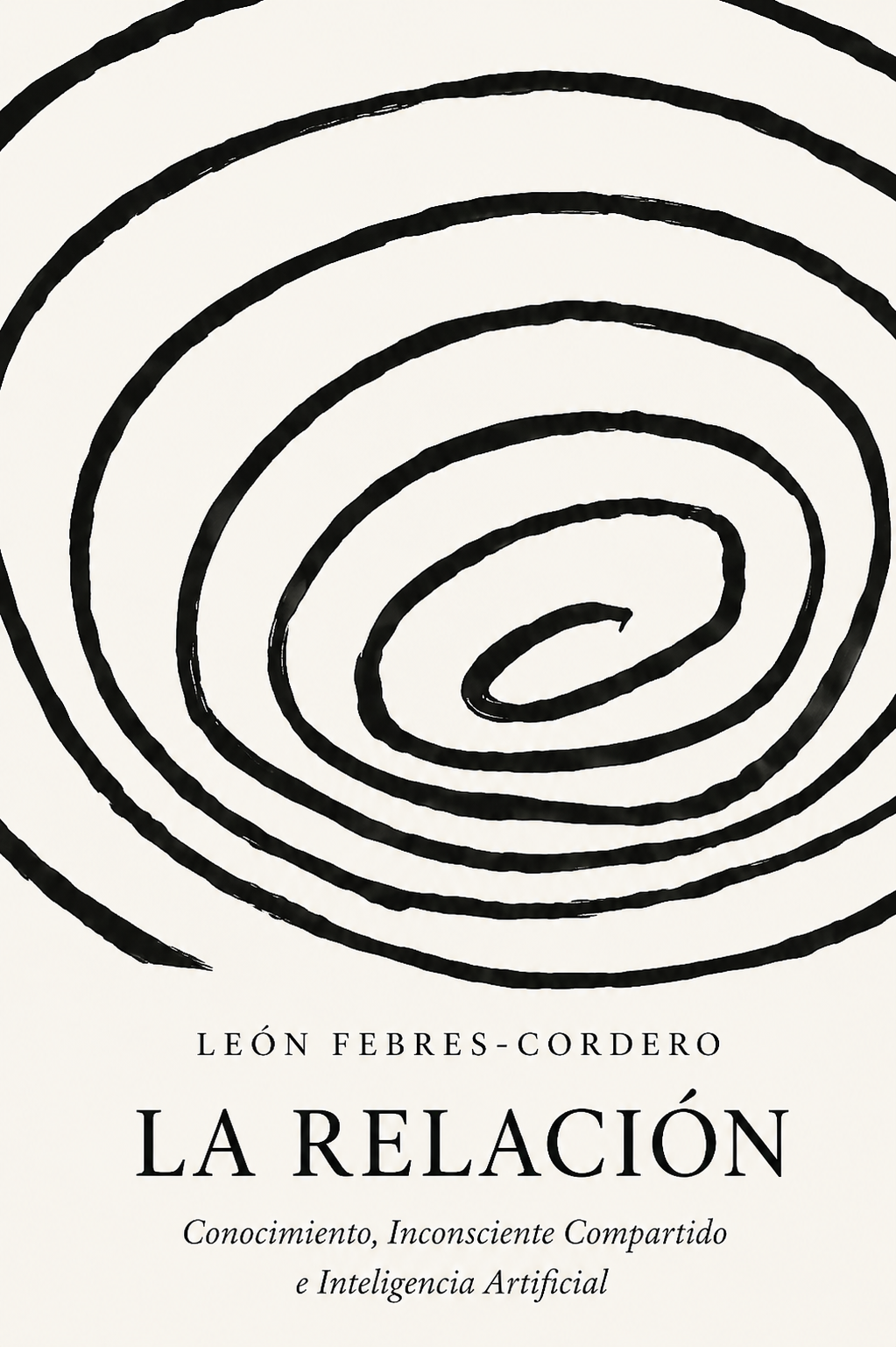 Portada definitiva de La Relación, de León Febres-Cordero